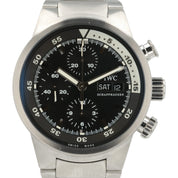 IWC Aquatimer Day Date Black Dial Stainless Steel 42mm Automatic Men’s IW371928