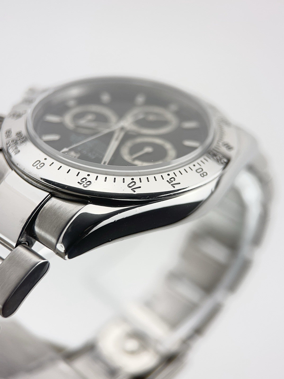 Rolex Daytona Stainless Steel Black Dial 40mm Automatic Men's Watch 116520