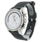 Breitling Bentley White Dial Stainless Steel 49mm Automatic Men’s Watch AB0521