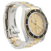 Tudor Black Bay S&G Champagne Dial Gold & Steel 41mm Automatic Mens Watch 79733N