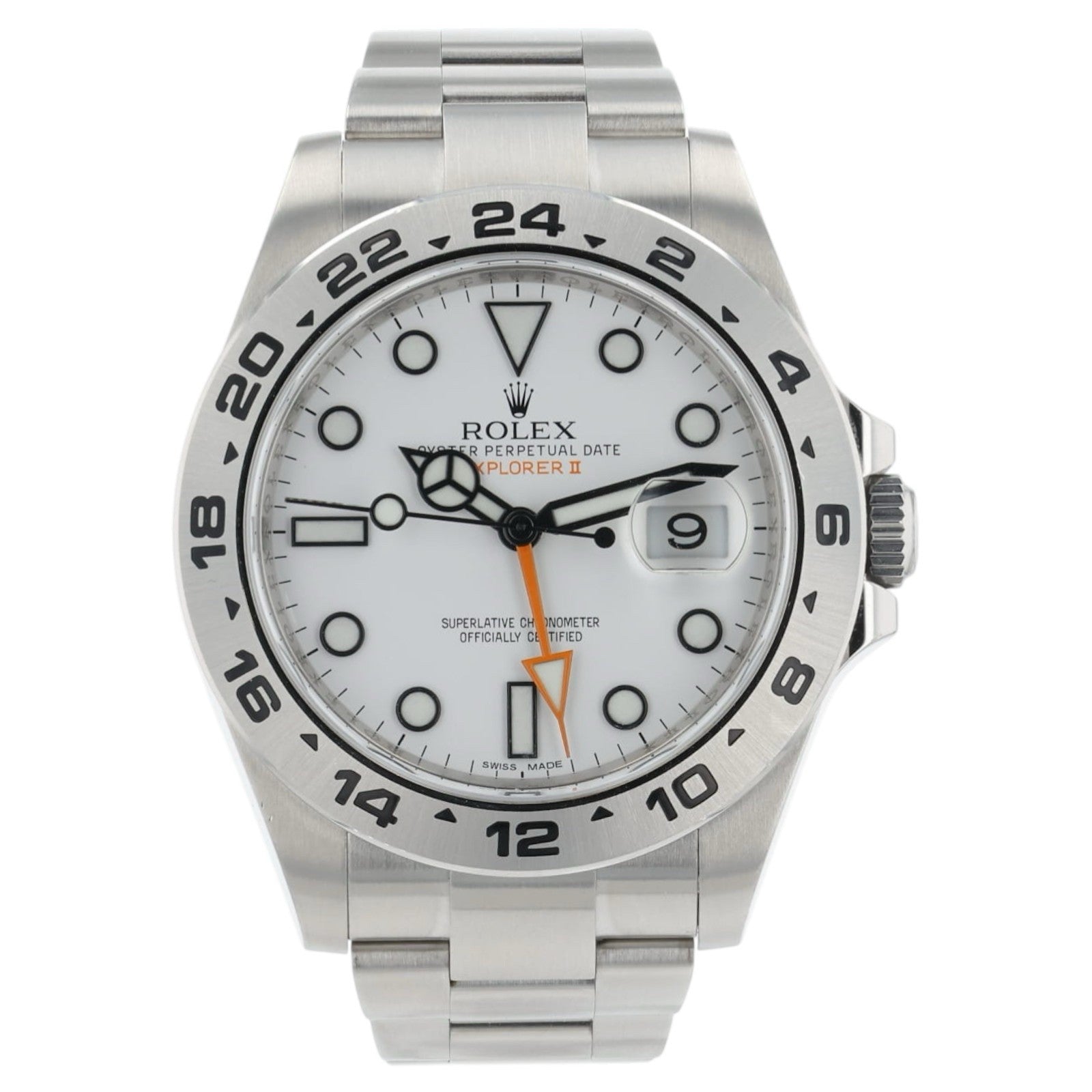 Rolex Explorer II Stainless Steel White Dial 42mm Automatic Men’s Watch 216570