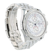 Breitling Bentley GT Stainless Steel White Dial 45mm Automatic Mens Watch A13362
