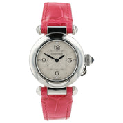 2026 SERVICE Cartier Pasha Silver Dial Steel 27mm Quartz Women’s WSPA001
