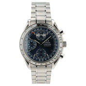 Omega Speedmaster Blue Dial Stainless Steel 39mm Automatic Mens Watch 3523.80.00