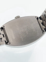 Franck Muller Tonneau Steel Silver Dial 34mm Automatic Men's Watch 6850S6GG
