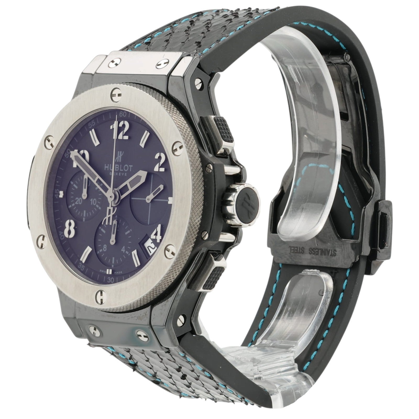 Hublot Big Bang Ice Black Dial Titanium & Ceramic 41mm Automatic  341.CT.130.RX
