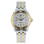 Breitling B-Class MOP Dial 31mm Gold & Steel Quartz Women's Watch D71365
