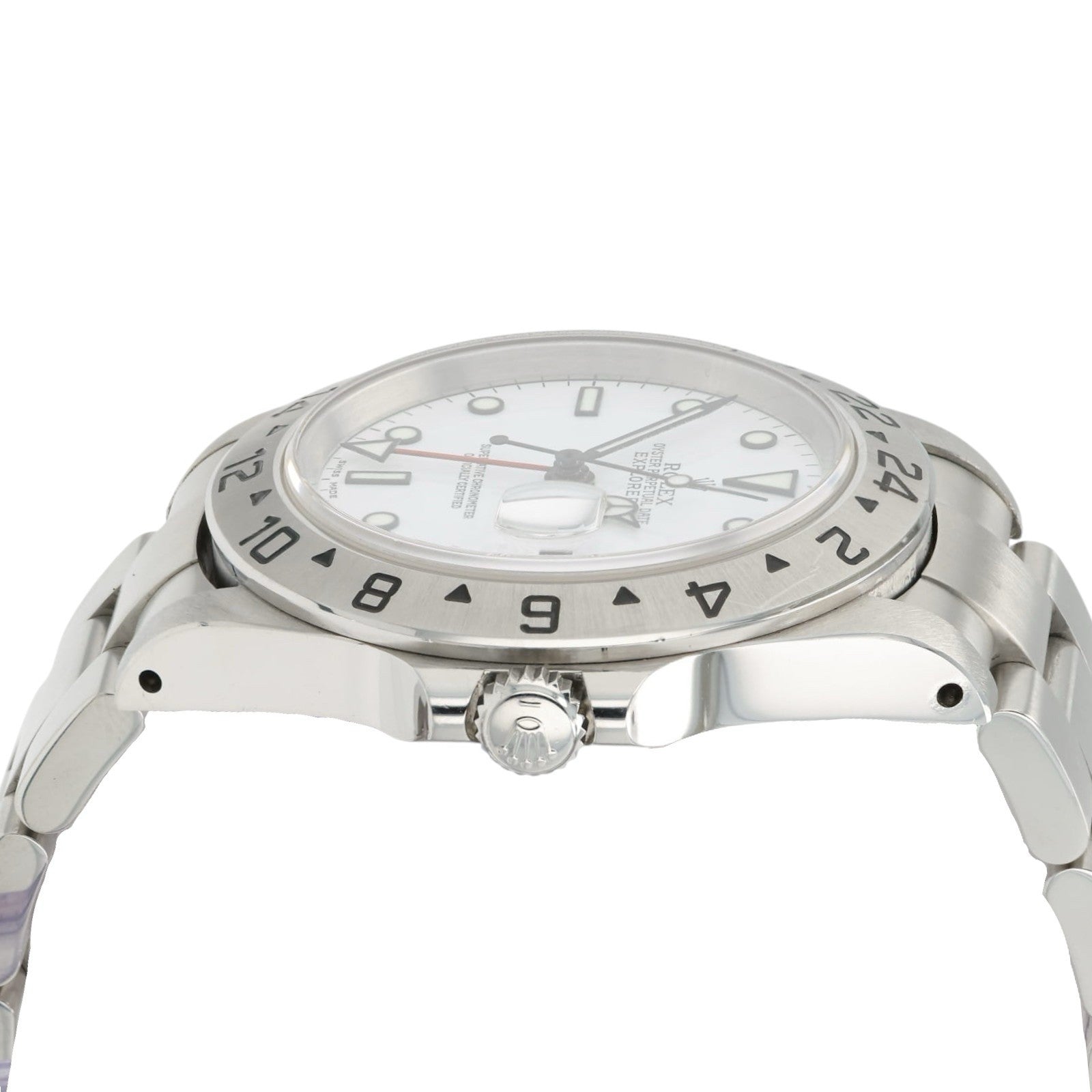 Rolex Explorer II White Dial Stainless Steel 40mm Automatic Men’s Watch 16570