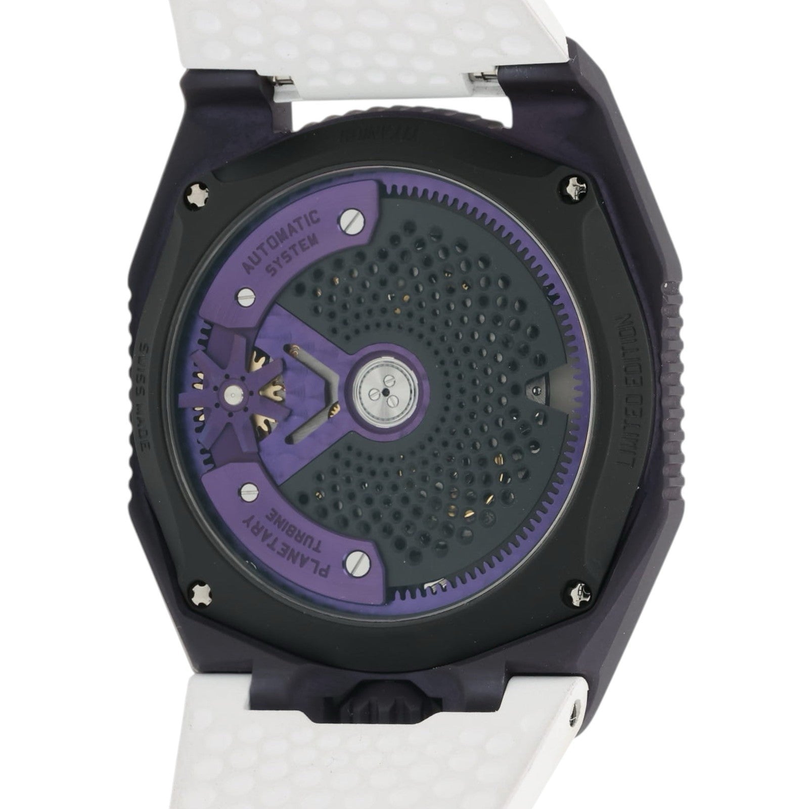 Urwerk Ultraviolet Purple Dial Titanium 41mm Automatic Men’s Watch UR-100V