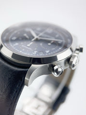 Baume & Mercier Capeland Stainless Steel Blue Dial 44mm Automatic Mens 65716