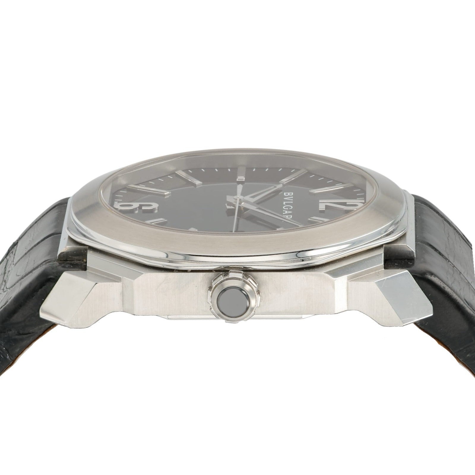 Bulgari Octo Black Dial Stainless Steel 41mm Automatic Men’s Watch BGO41S