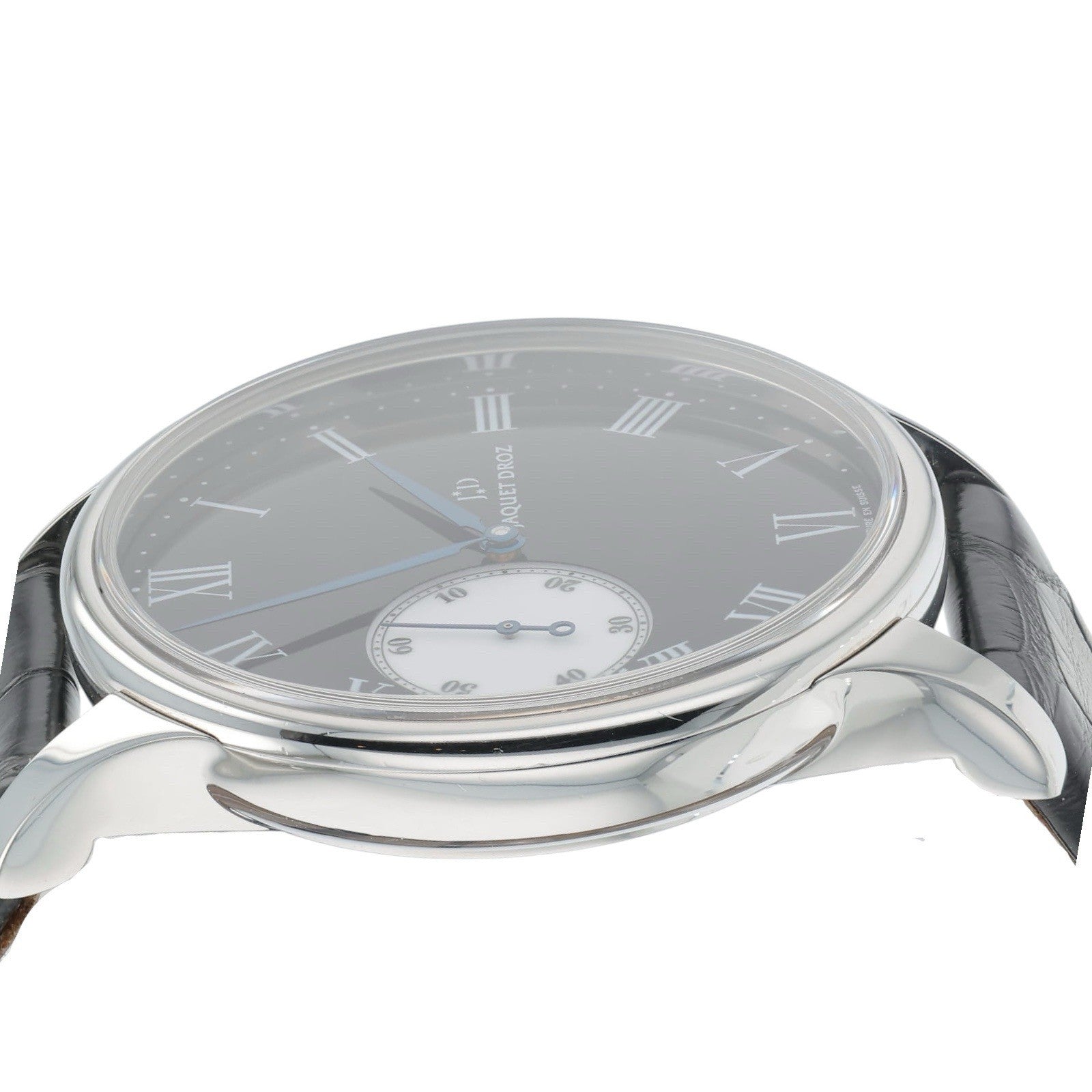 Jaquet Droz Grande Heure Black Dial Stainless 43mm Automatic Men’s J017034204
