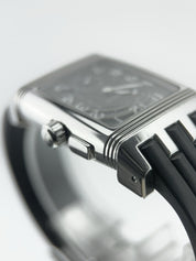 Jaeger-LeCoultre Reverso Steel Grey Dial 28mm Manual Wind Mens Watch Q2948601