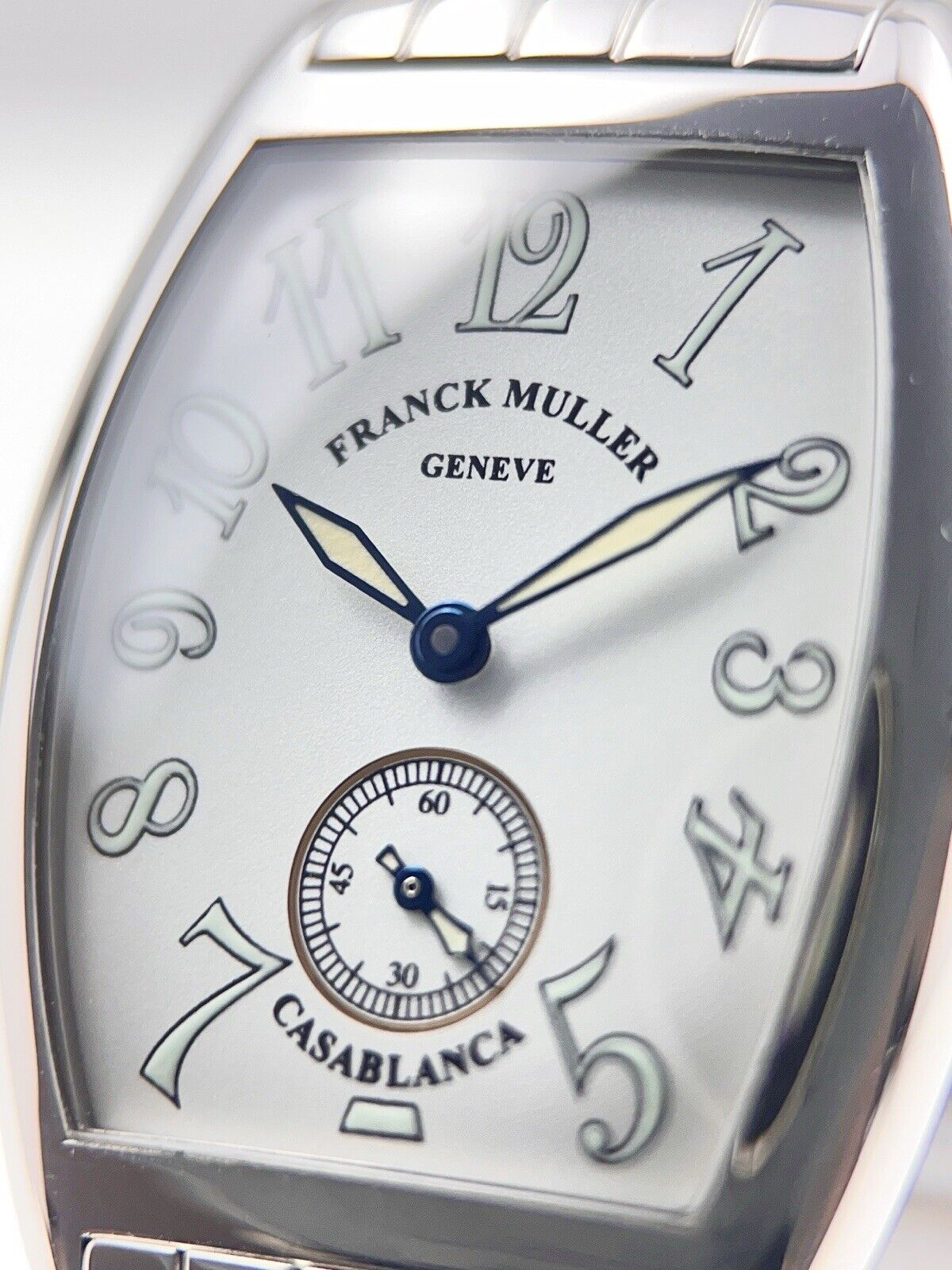 Franck Muller Casablanca Steel 32mm Manual Wind Unisex Watch 7502S6 CASA