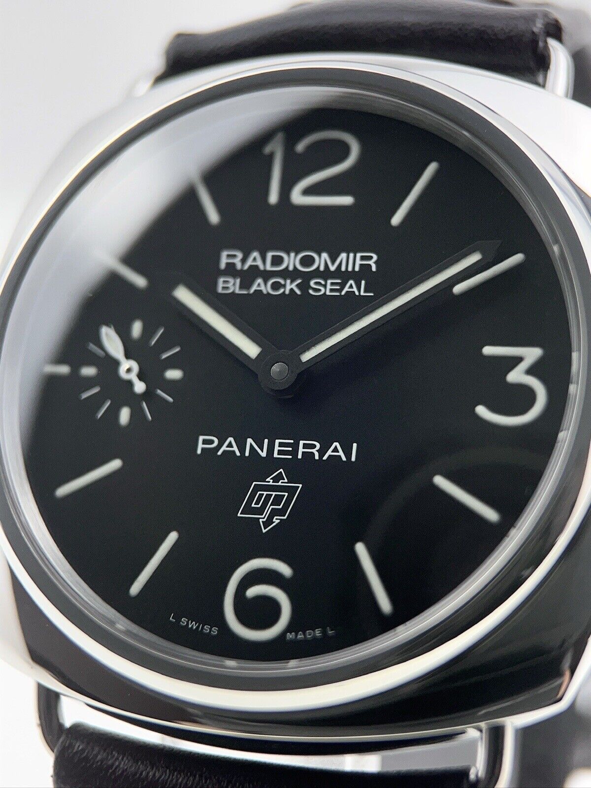 Panerai Radiomir Black Seal Steel Black 45mm Manual Wind Men’s Watch PAM00380