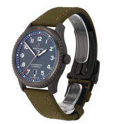 Breitling Aviator Blacksteel Case Green Dial 41mm Automatic Movement Mens M17315