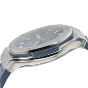 Hublot Classic Fusion Titanium Blue Dial 33mm Quartz Unisex Watch 581.NX.7170.LR