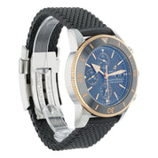 Breitling SuperOcean Black Dial Gold & Steel 44mm Automatic Men’s Watch U13313