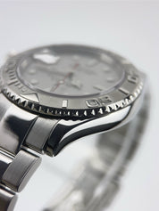 Rolex Yacht-Master Stainless Steel Silver Dial 40mm Automatic Mens Watch 16622