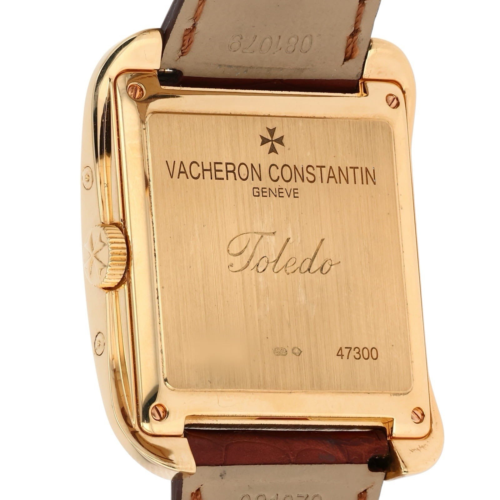 Vacheron Constantin Historiques 18k Yellow Gold 35x41mm Automatic Watch 47300