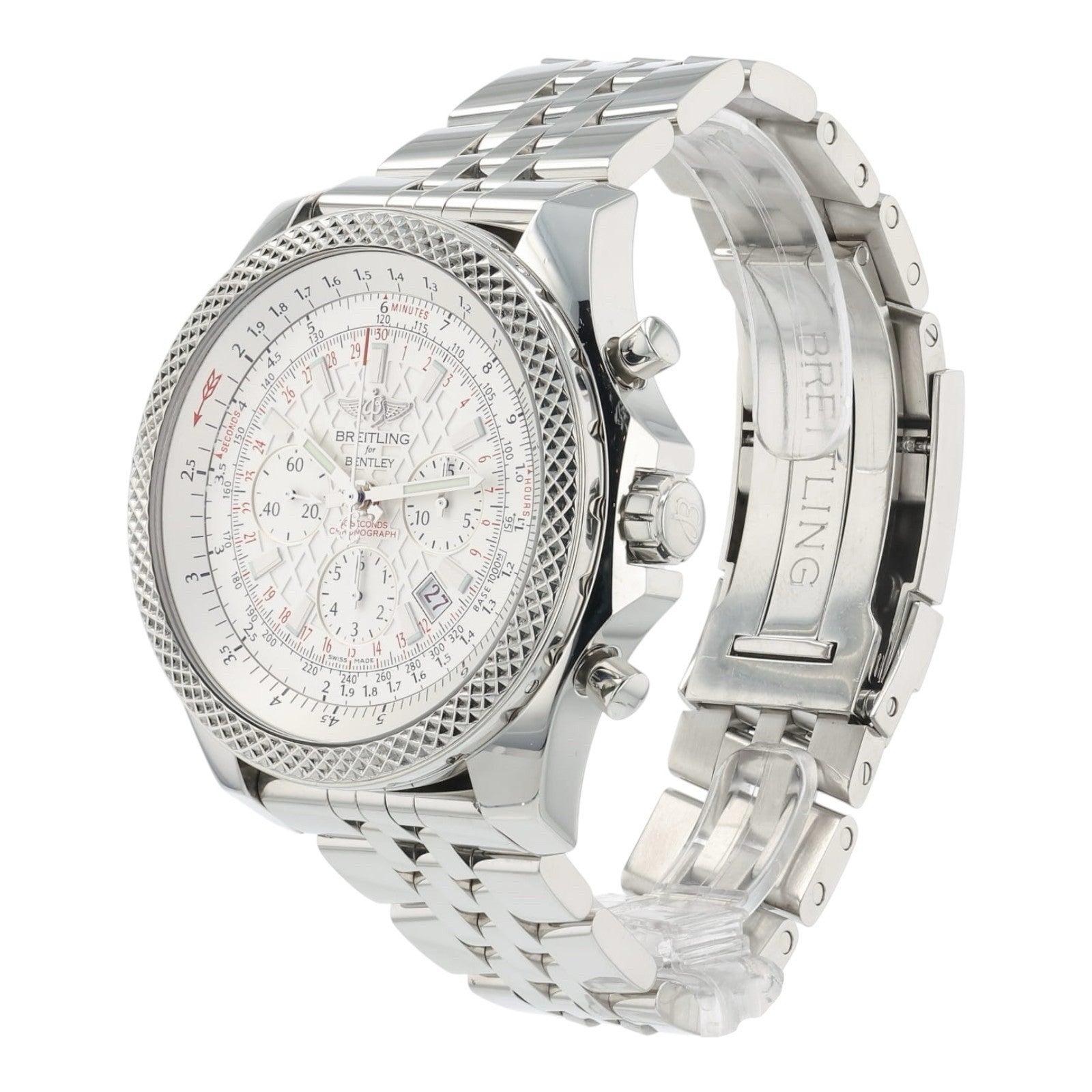 Breitling Bentley BO6 Silver Dial Stainless Steel 49mm Automatic Men’s AB0611