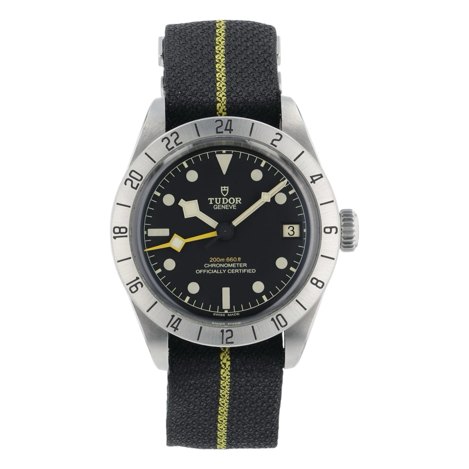 Tudor Black Bay Pro Stainless Steel Black Dial 39mm Automatic Mens Watch 79470
