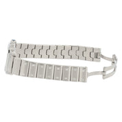 Cartier Santos White Dial Stainless Steel 24mm Quartz Women’s Watch W20056D6
