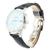 Grand Seiko Skyflake Stainless Steel Blue Dial 40mm Automatic Mens Watch SBGA407
