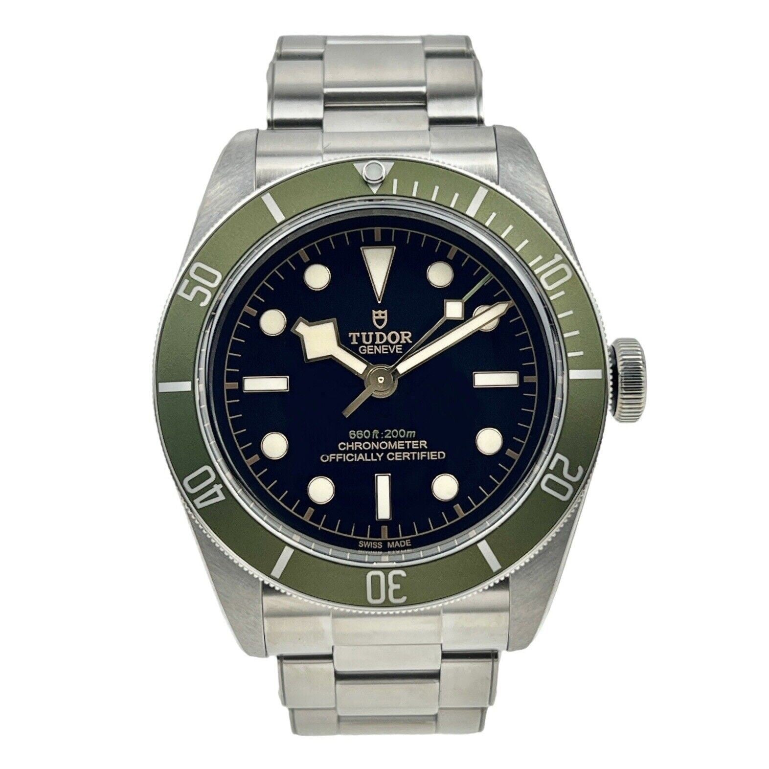 2024 Tudor Heritage Black Bay Harrods Automatic 41mm Steel Watch 79230G - B/P