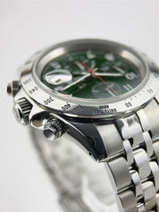Steel Green Tudor Prince Date Chronograph 79280P | Birmingham Luxury Watches Birmingham, Michigan