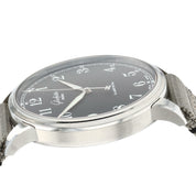 Glashutte Original Senator Steel Black Dial 40mm Automatic Mens 1-36-01-03-02-66