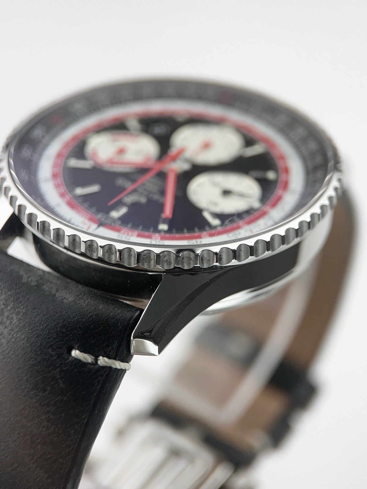 Breitling Navitimer Swiss Air Steel Black Dial 43mm Automatic Men's Watch AB0121