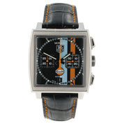 Tag Heuer Monaco Black Dial Stainless Steel 38mm Automatic Men’s Watch CW211A