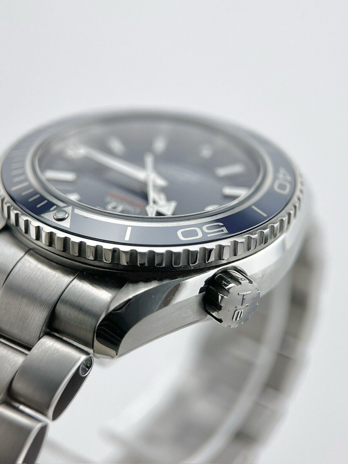 Omega Seamaster Automatic 37.5mm Blue Dial Titanium Watch 232.90.38.20.03.001