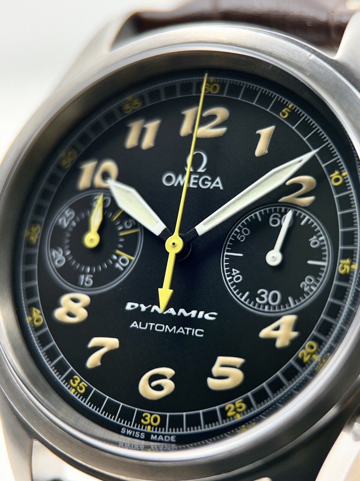 OMEGA Dynamic 5240.50 Chronograph Black Dial Automatic Men's Steel Watch