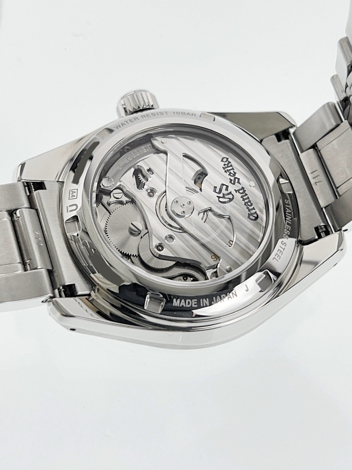 Grand Seiko Heritage Stainless Steel Blue Dial 40mm Automatic Mens SBGA375