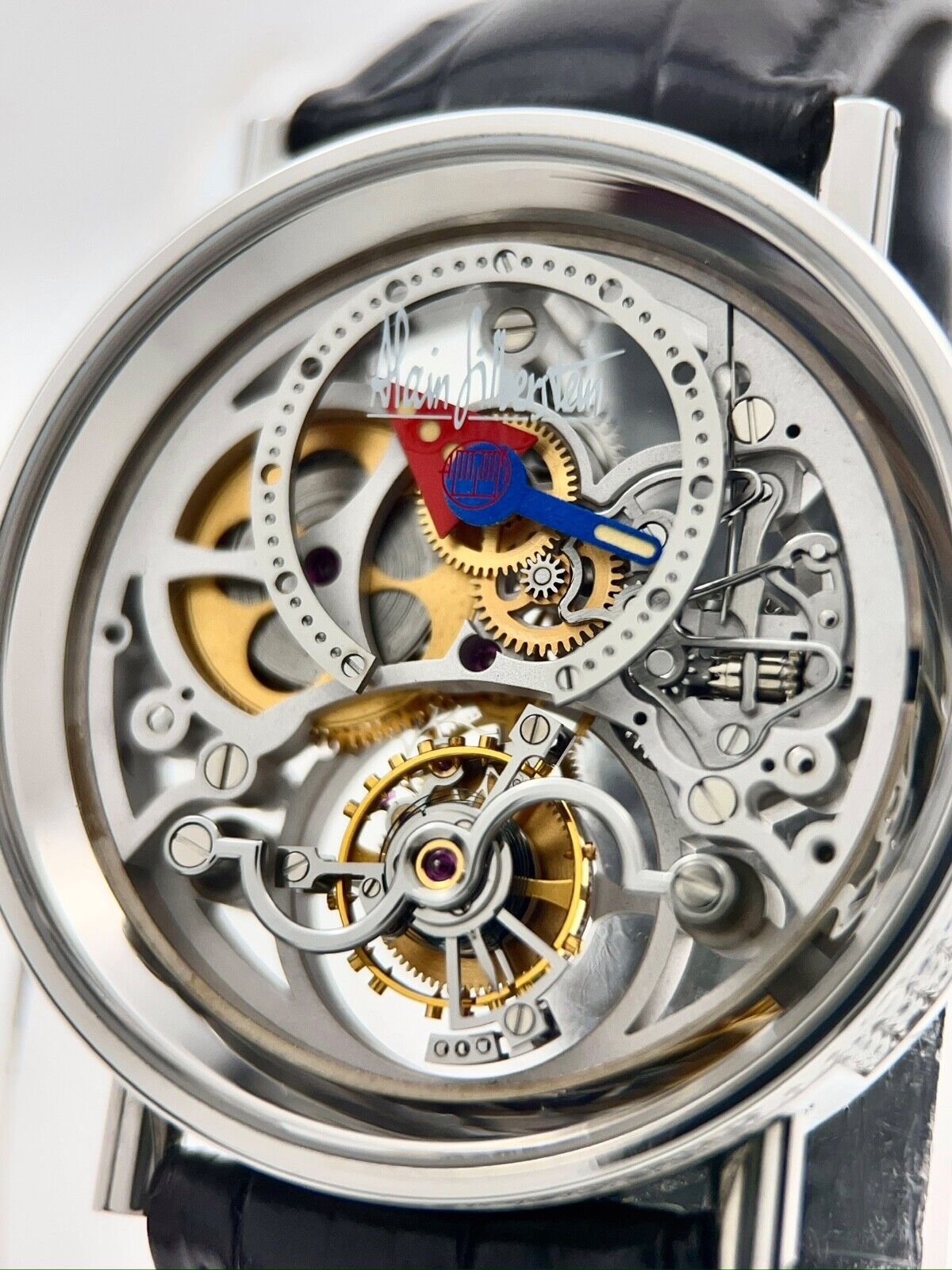 1994 Alain Silberstein Piece Unique 1/1 Skeleton Tourbillon Diamonds 170k MSRP