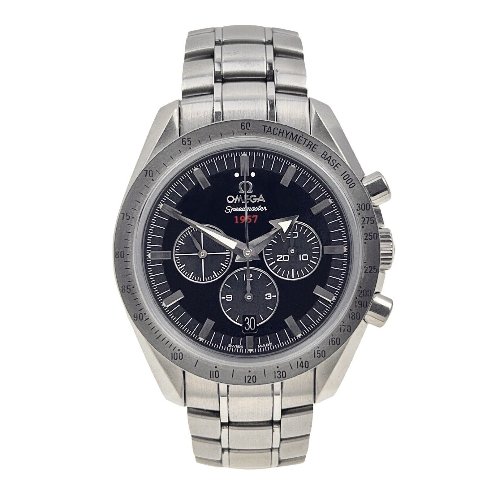 Omega Speedmaster Broad Arrow Steel Black 42mm Automatic Men’s Watch