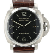 Panerai Luminor Marina Black Dial Stainless Steel 44mm Automatic Mens PAM00312