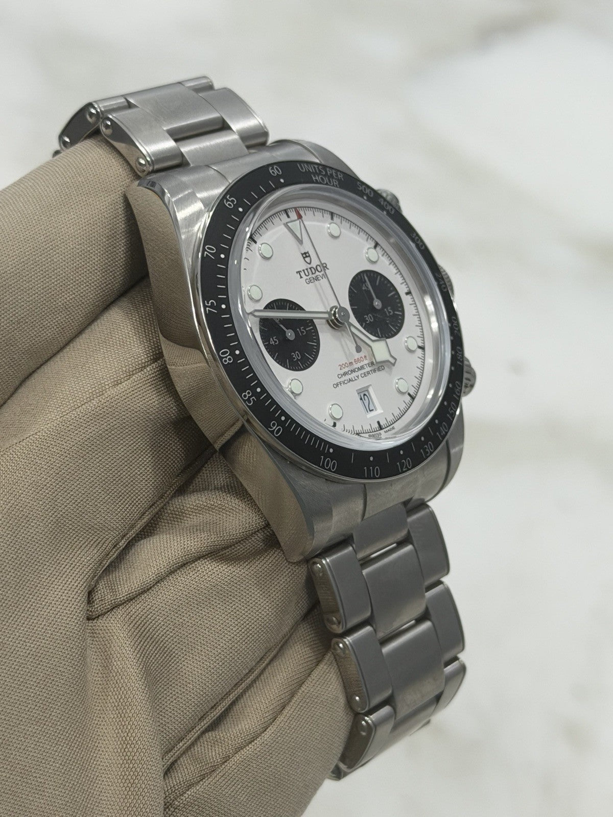 Tudor Chronograph Steel Panda 41mm Automatic Mens Watch 79360N - Box/Papers