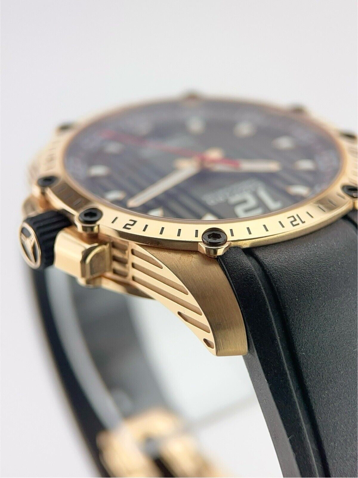 Chopard Superfast 18k Rose Gold Black Dial 41mm Automatic Mens Watch 161290-500