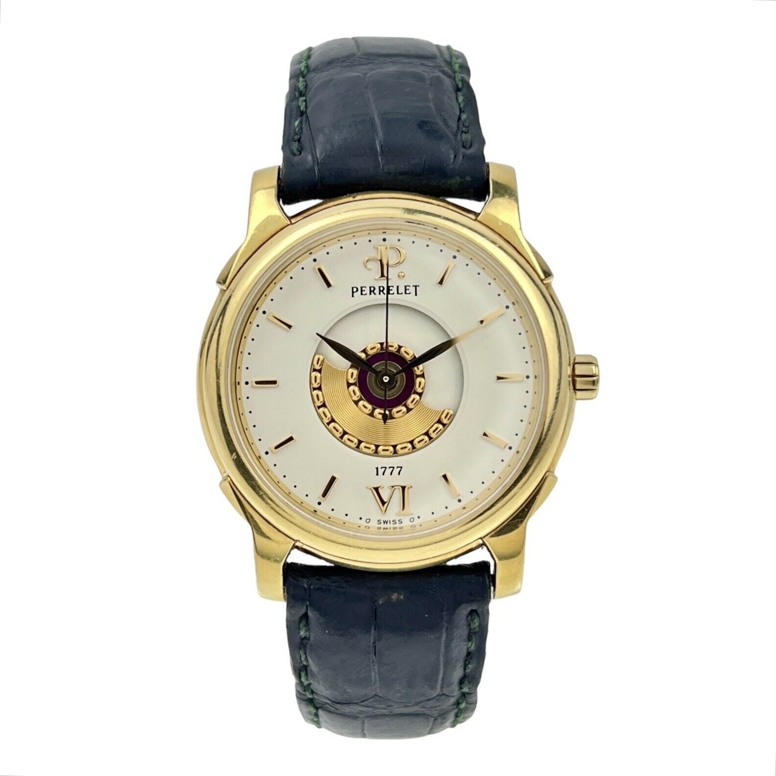 Perrelet Dispteros Double Rotor 18k Yellow Gold  Automatic 36mm Men’s Watch