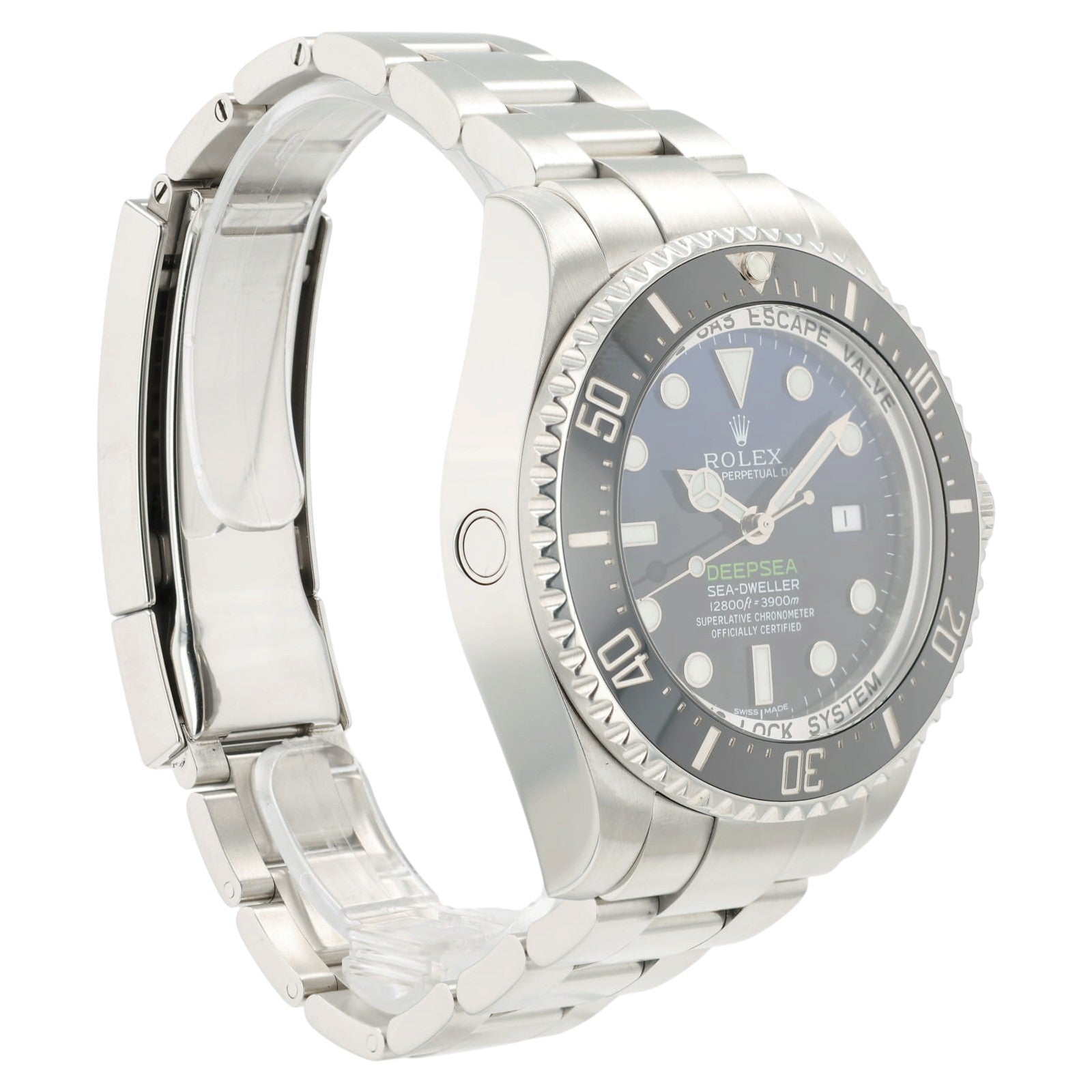 Rolex Deepsea “James Cameron” Blue Dial Steel 44mm Automatic Mens Watch 116660