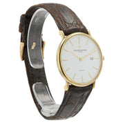 Vacheron Constantin White Dial 18k Yellow Gold 32mm Automatic Men’s Watch 48002