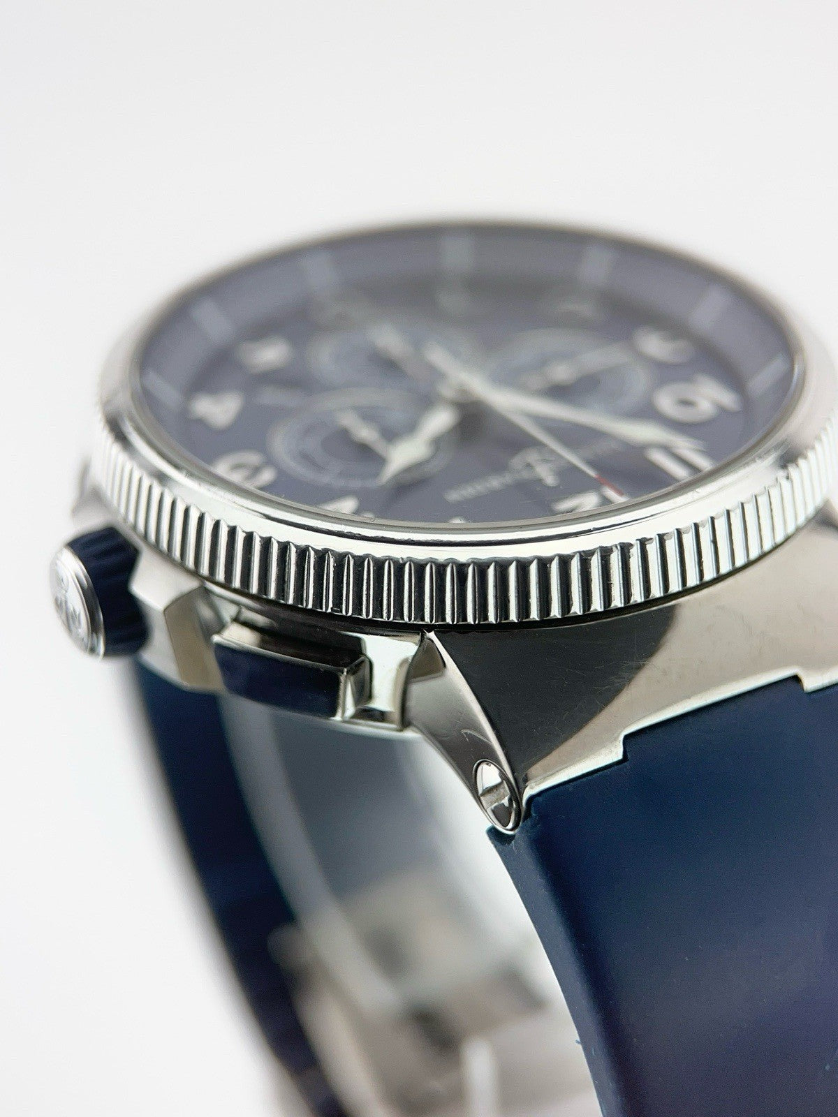 Ulysse Nardin Chronograph Steel Blue Dial 43mm Automatic Men's Watch 1503-150