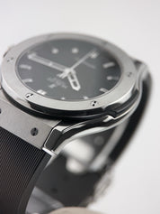 Hublot Classic Fusion Titanium Black Dial 45mm Automatic Mens 511.NX.1170.RX