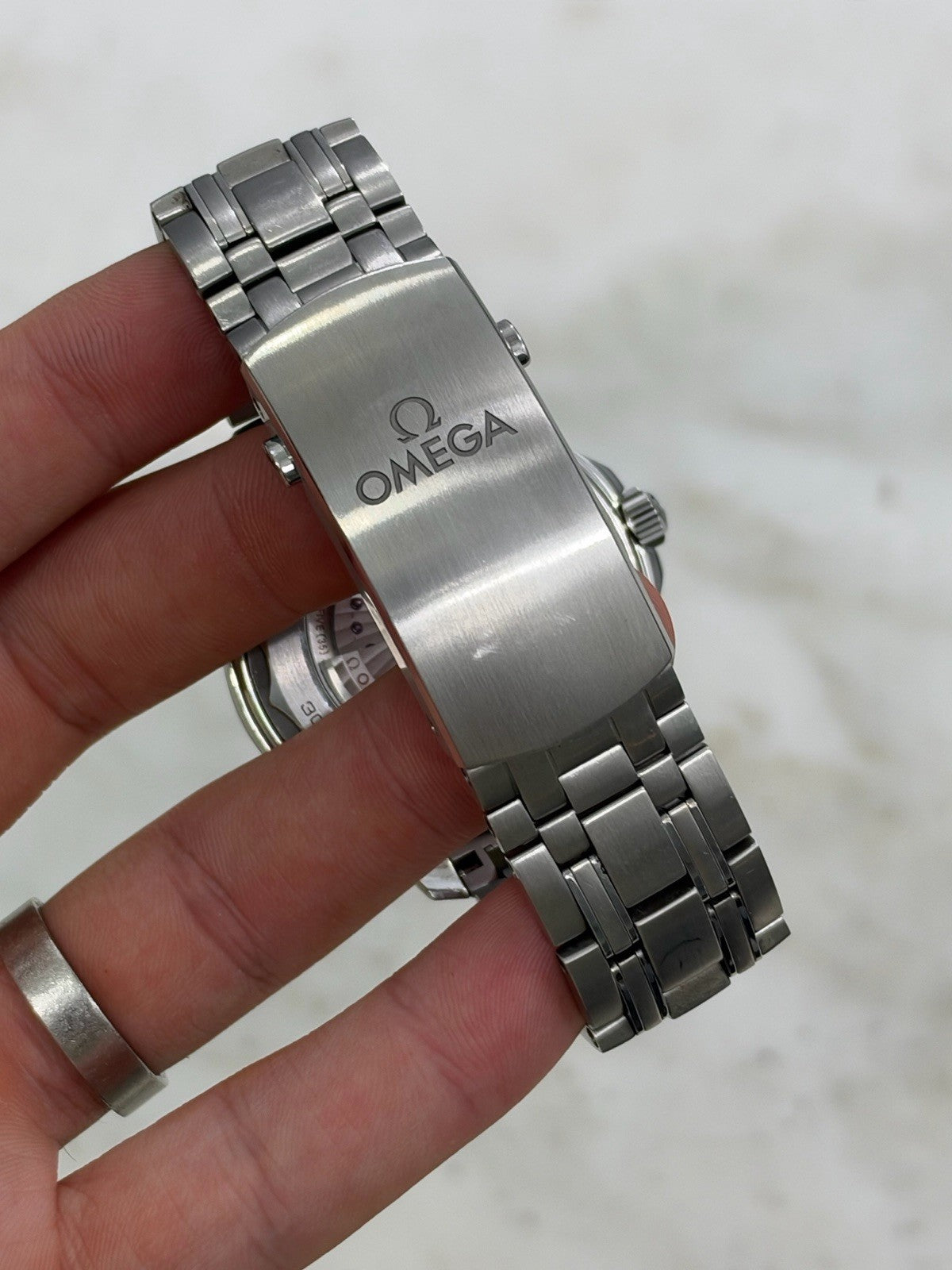 Omega Seamaster Wave 300m Diver Blue Ceramic Men's Watch 210.30.42.20.03.001
