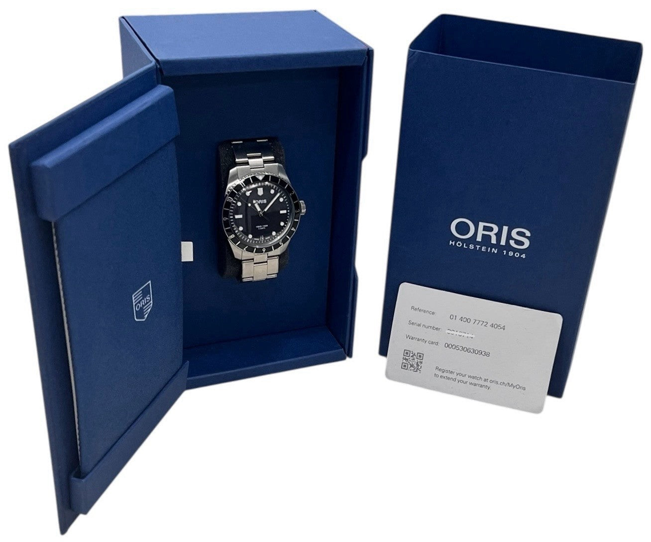 Oris Divers Sixty-Five 12H Calibre 400 Steel Automatic Men's Watch 7772