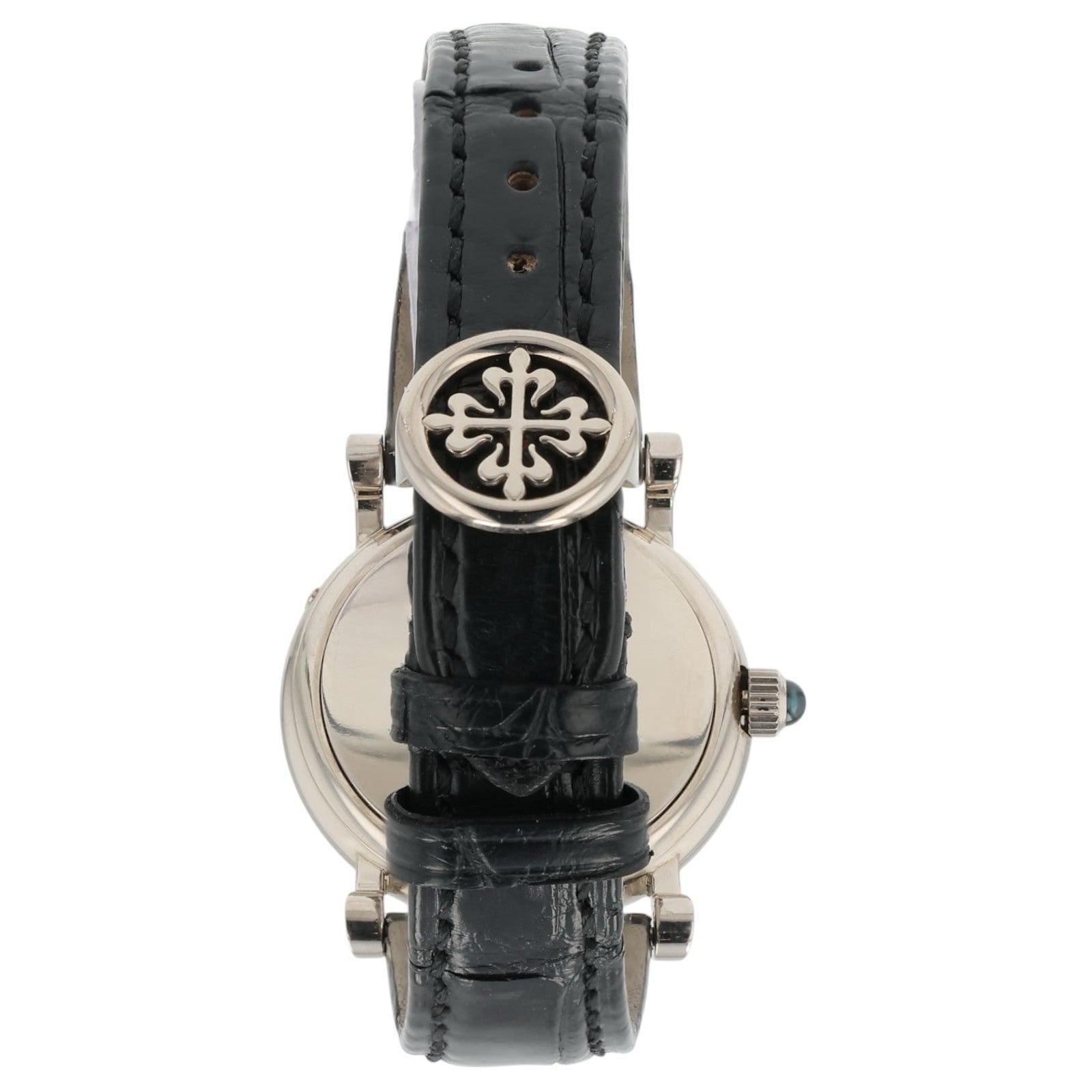 Patek Philippe Ladies Calatrava Grey Dial 18k White Gold 29mm Manual Wind 4857G