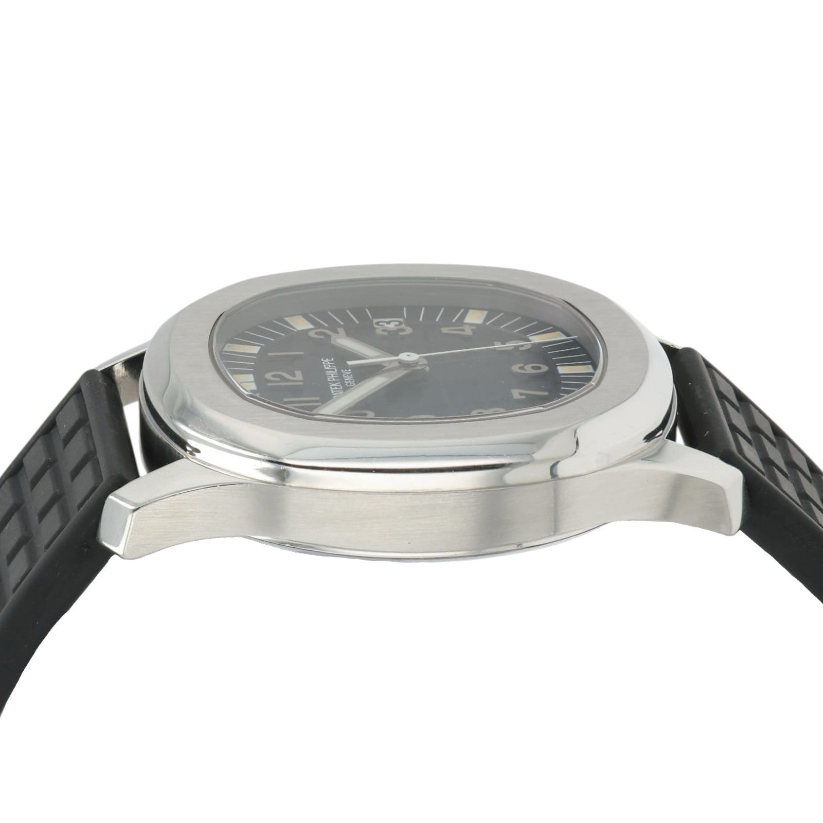 Patek Philippe Aquanaut Black Dial Stainless Steel 36mm Auto Men’s Watch 5066A